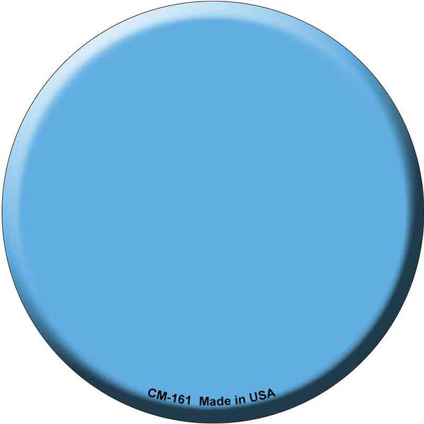 Light Blue Wholesale Novelty Circle Coaster Set of 4