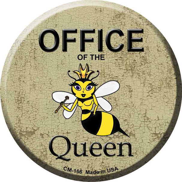 Office of the Queen Wholesale Novelty Circle Coaster Set of 4