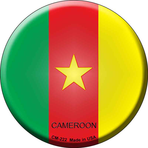 Cameroon Country Wholesale Novelty Circle Coaster Set of 4