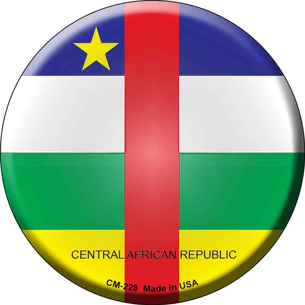 Central African Republic Country Wholesale Novelty Circle Coaster Set of 4