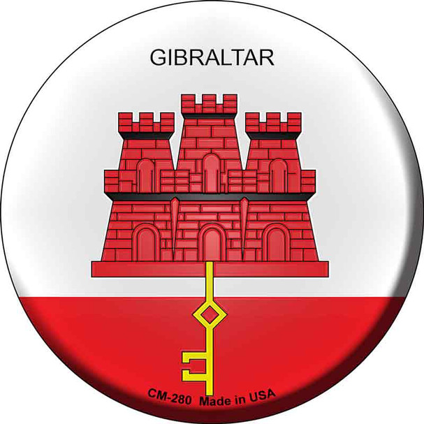 Gibraltar Country Wholesale Novelty Circle Coaster Set of 4