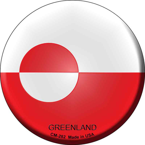 Greenland Country Wholesale Novelty Circle Coaster Set of 4