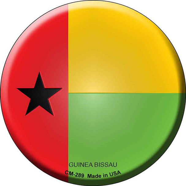 Guinea Bissau Country Wholesale Novelty Circle Coaster Set of 4