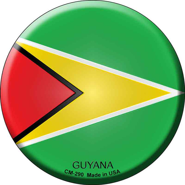 Guyana Country Wholesale Novelty Circle Coaster Set of 4