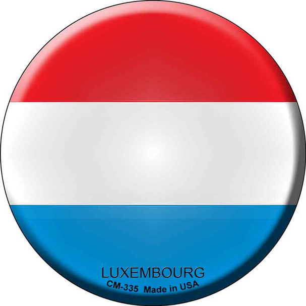 Luxembourg Country Wholesale Novelty Circle Coaster Set of 4