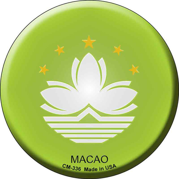 Macao Country Wholesale Novelty Circle Coaster Set of 4