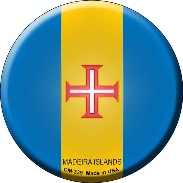 Madeira Islands Country Wholesale Novelty Circle Coaster Set of 4