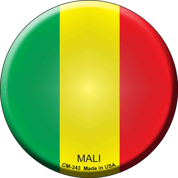 Mali Country Wholesale Novelty Circle Coaster Set of 4