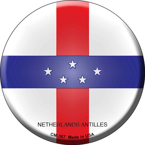 Netherlands Artilles Country Wholesale Novelty Circle Coaster Set of 4