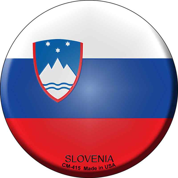 Slovenia Country Wholesale Novelty Circle Coaster Set of 4