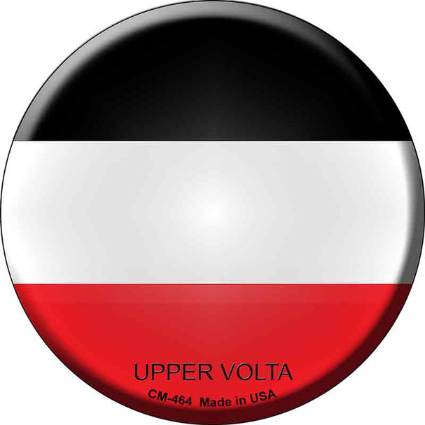 Upper Volta Country Wholesale Novelty Circle Coaster Set of 4