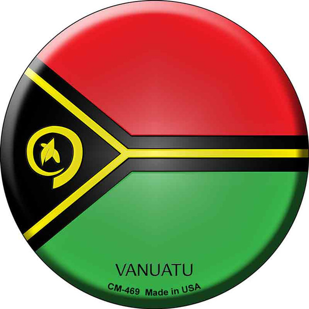 Vanuatu Country Wholesale Novelty Circle Coaster Set of 4