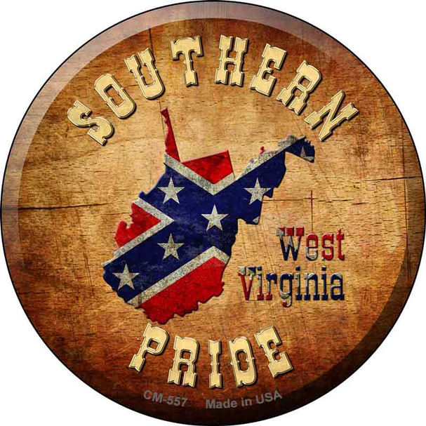 Southern Pride West Virginia Wholesale Novelty Circle Coaster Set of 4