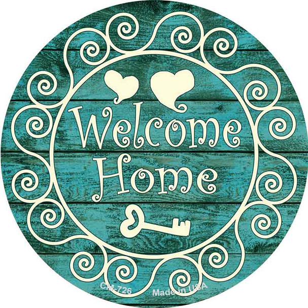 Welcome Home Wholesale Novelty Circle Coaster Set of 4
