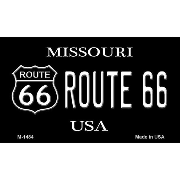 Route 66 Shield Missouri Wholesale Novelty Metal Magnet