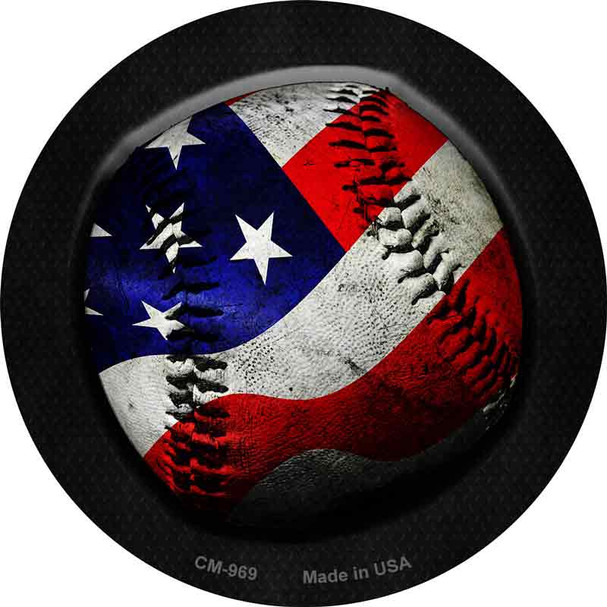 American Baseball Wholesale Novelty Circle Coaster Set of 4