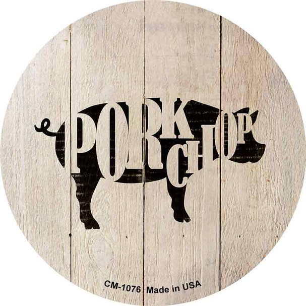 Pigs Make Pork Chops Wholesale Novelty Circle Coaster Set of 4