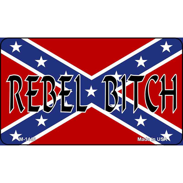 Rebel Bitch Wholesale Novelty Metal Magnet