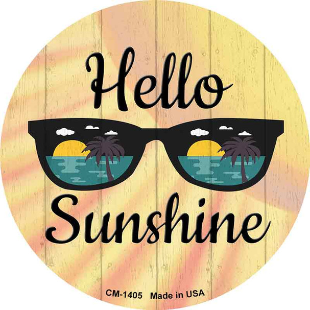 Hello Sunshine Wholesale Novelty Circle Coaster Set of 4