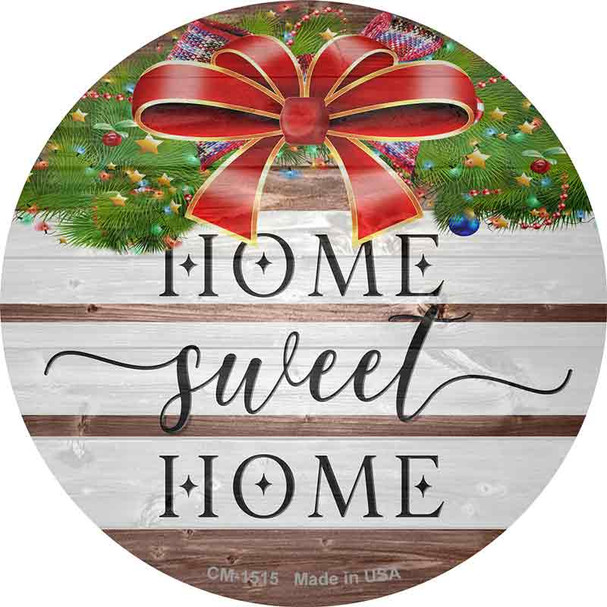 Home Sweet Home Ribbon Wholesale Novelty Circle Coaster Set of 4