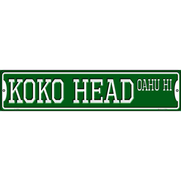 Koko Head Oahu HI Wholesale Novelty Metal Street Sign