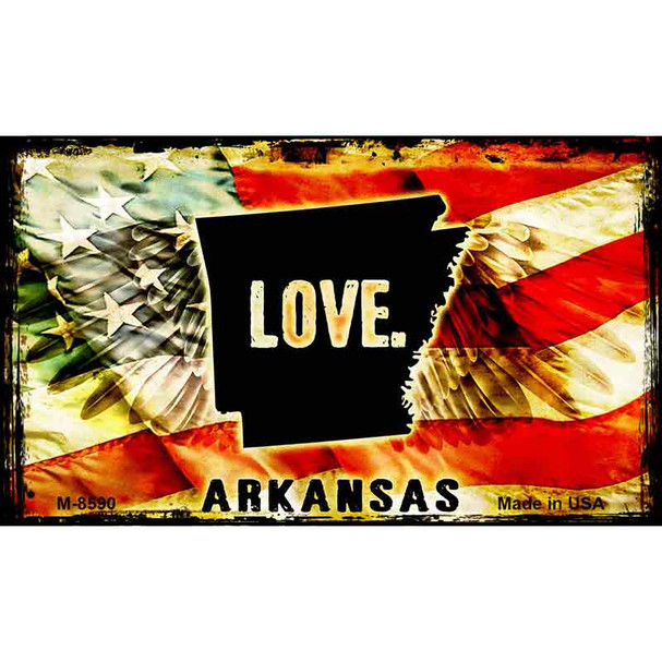 Love Arkansas Wholesale Novelty Metal Magnet