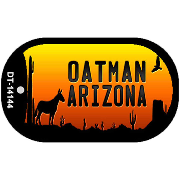 Oatman Arizona Scenic Background Wholesale Novelty Metal Dog Tag