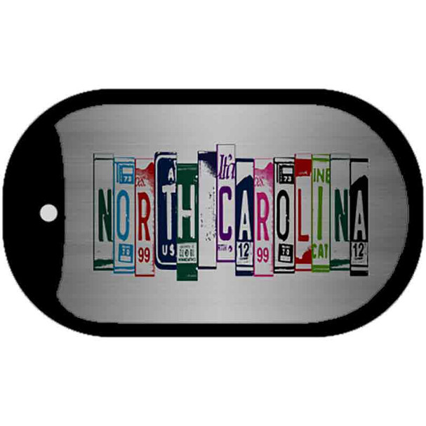 North Carolina License Plate Art Wholesale Novelty Metal Dog Tag Necklace