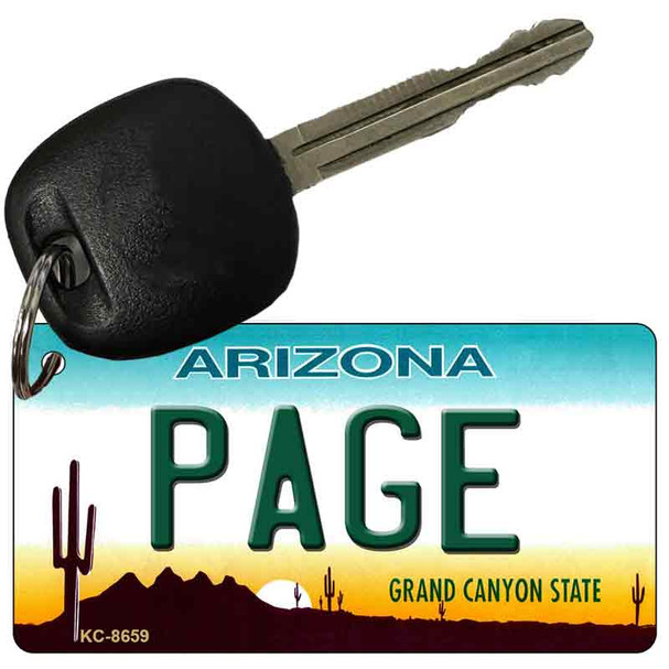 Page Arizona Wholesale Novelty Key Chain