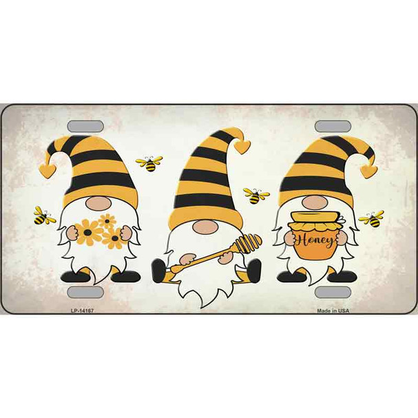 Gnomes Honeybees Wholesale Novelty Metal License Plate