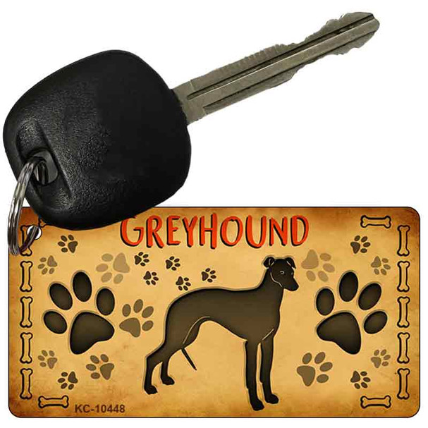 Greyhound Wholesale Novelty Metal Key Chain