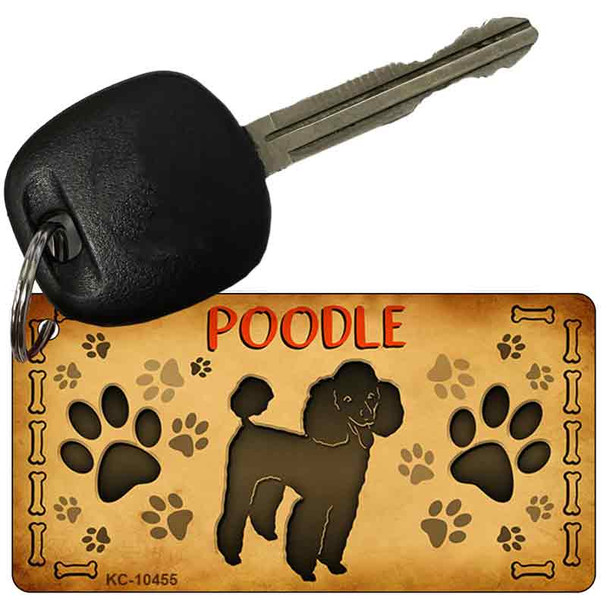 Poodle Wholesale Novelty Metal Key Chain