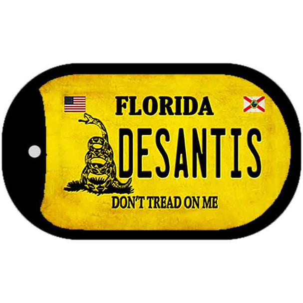 Desantis Florida Dont Tread on Me Wholesale Novelty Metal Dog Tag Necklace DT-14191