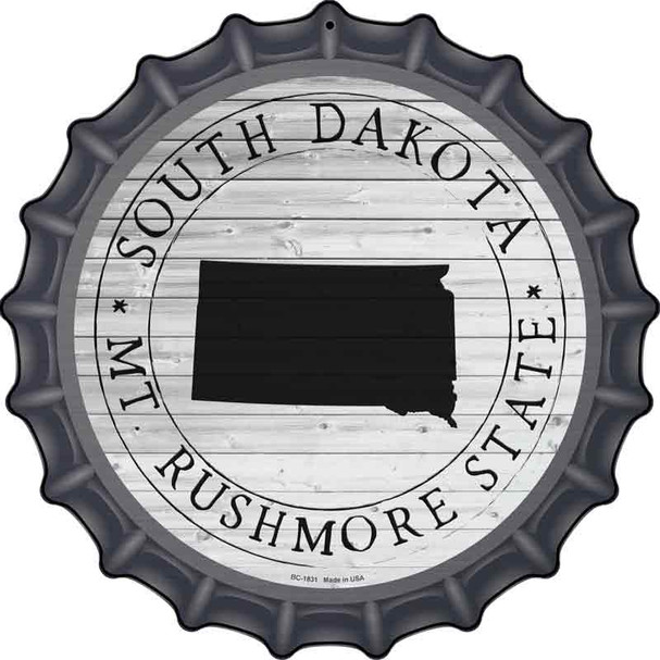 South Dakota Mt Rushmore State Wholesale Novelty Metal Bottle Cap Sign BC-1831