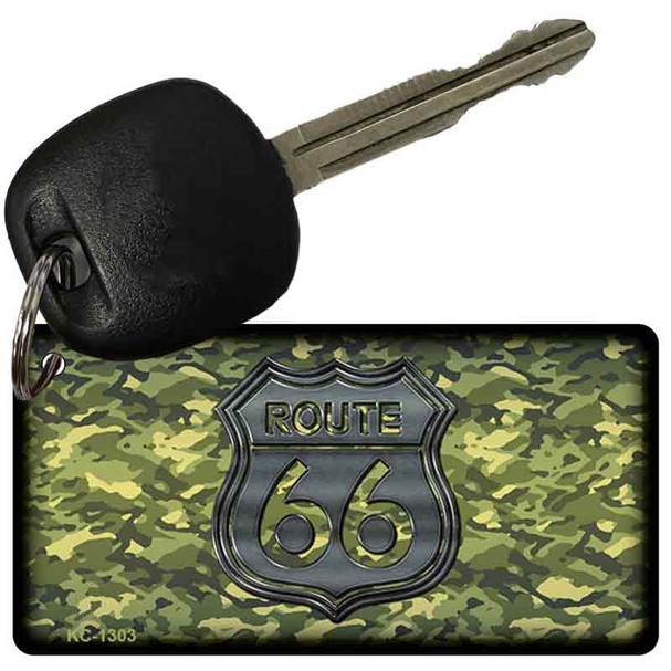 Route 66 Camouflage Wholesale Novelty Key Chain