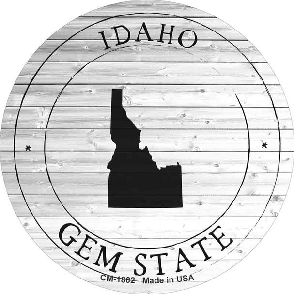 Idaho Gem State Wholesale Novelty Circle Coaster Set of 4 CC-1802