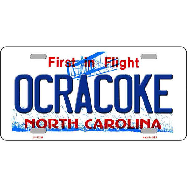 Ocracoke North Carolina Wholesale Novelty Metal License Plate