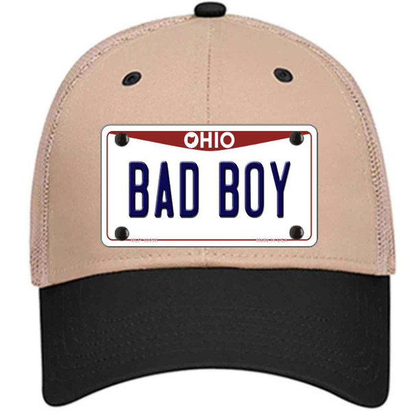 Bad Boy Ohio Wholesale Novelty License Plate Hat