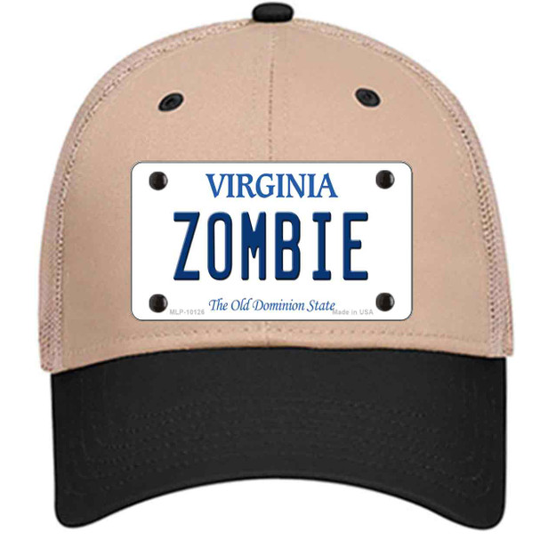 Zombie Virginia Wholesale Novelty License Plate Hat