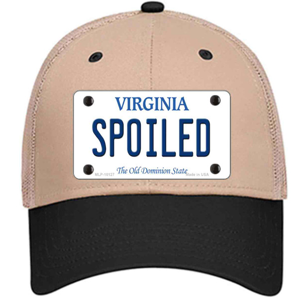 Spoiled Virginia Wholesale Novelty License Plate Hat