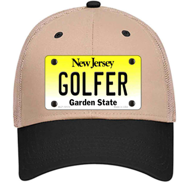 Golfer New Jersey Wholesale Novelty License Plate Hat