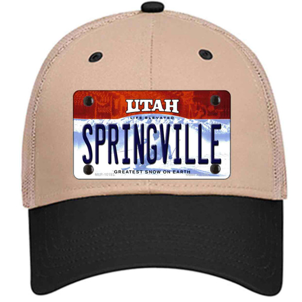 Springville Utah Wholesale Novelty License Plate Hat