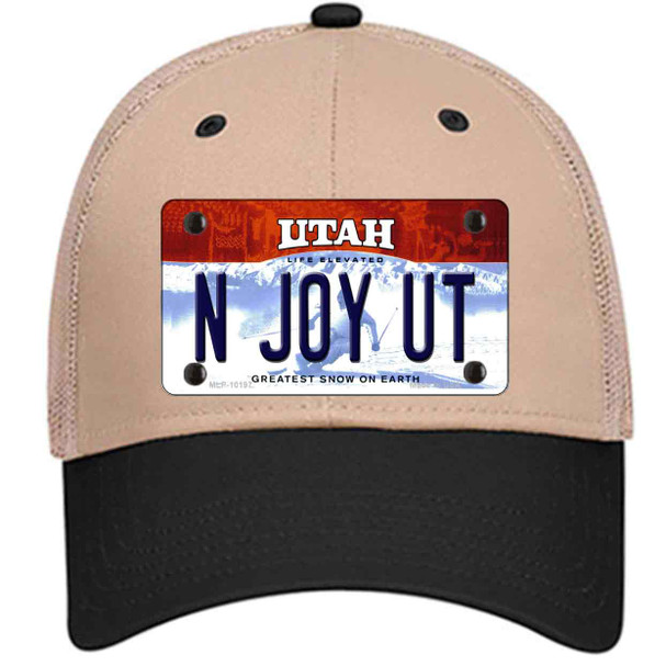 N Joy UT Utah Wholesale Novelty License Plate Hat