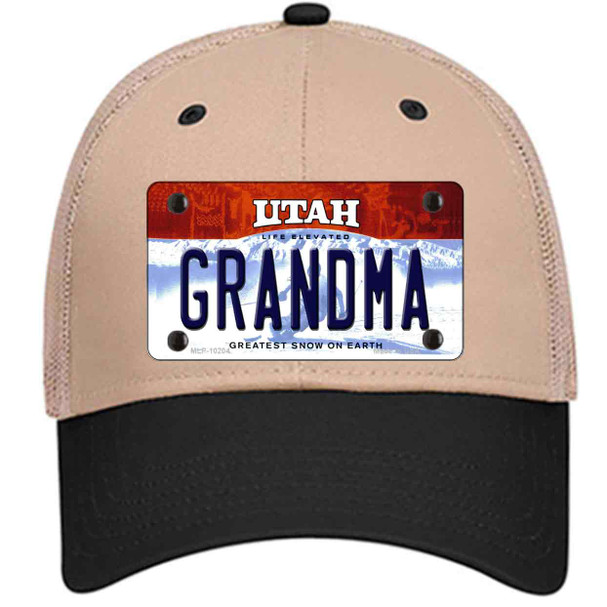 Grandma Utah Wholesale Novelty License Plate Hat