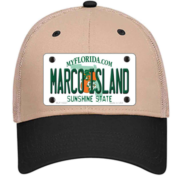 Marco Island Florida Wholesale Novelty License Plate Hat