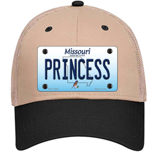 Princess Missouri Wholesale Novelty License Plate Hat