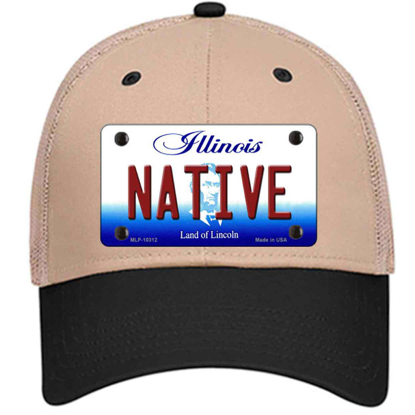 Native Illinois Wholesale Novelty License Plate Hat
