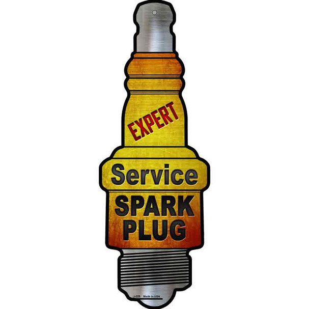 Expert Service Wholesale Novelty Metal Spark Plug Sign J-025