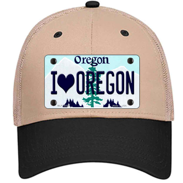 I Love Oregon Wholesale Novelty License Plate Hat