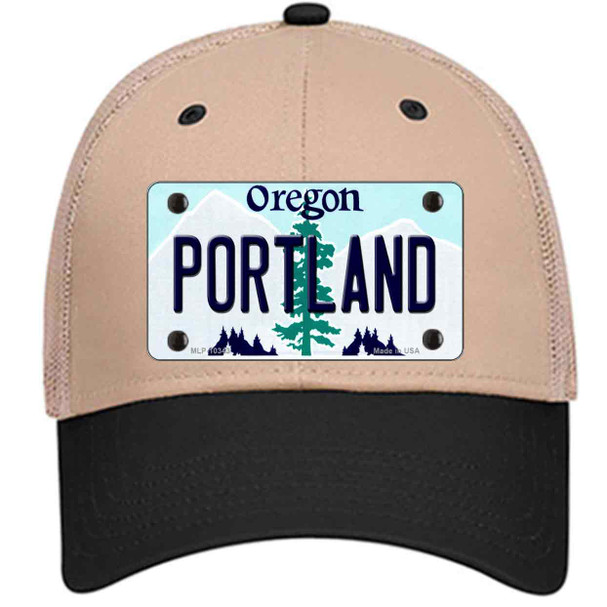Portland Oregon Wholesale Novelty License Plate Hat